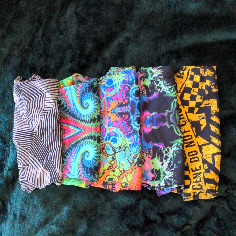Freedom Rave Wear Bodysuits Small